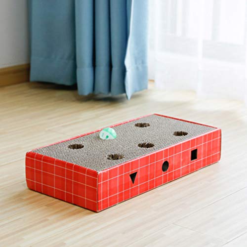 VILLCASE Cat Scratcher Cat Scratching Pad Durável Reciclável Cat Garras de Papelão Cat Lounge Relaxa