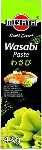 MIYATA Wasabi Paste in Tube 43g Wasabipaste, Meerrettich-Paste