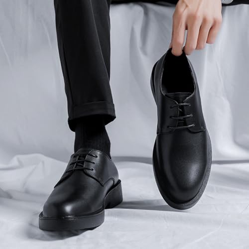 Men's Lace-Ups Classic Oxford Formal Dress Shoes Comfort Business Derby Shoes for Office Work3