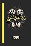  Real Dreamer 2021: 110 Seiten Kalender/Journal/Tagebuch Papier. Ideal Für Termine Und Notizen