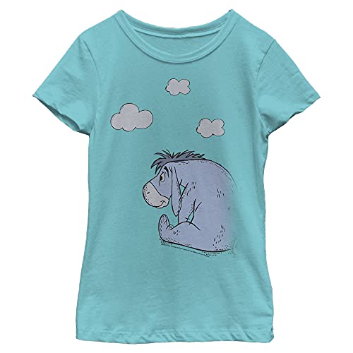 T-shirt Disney Winnie l'Ourson Bourriquet en coton uni pour fille