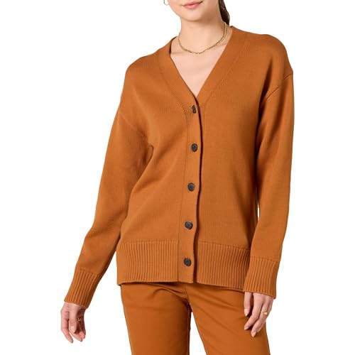Image of Amazon Essentials Women's Relaxed Fit Midweight Cardigan Sweater