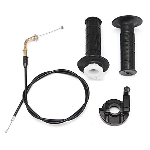 YONGYAO 22mm7/8in Twist przepustnicy Kierownica Uchwyty z kablem 50cc 125cc 150 250 Dirt Bike Quad ATV Pit Trail