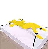 BDSM Bondaged Restraints Kit for Couples King Bed Sex Ties Bonding for Ankles and Wrists Men Queen Size Bed Bonage Straps Kits Adult Play Spreaders Bar Sex Handcuff Set for Women Bedroom Sweater