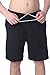 Fruit of the Loom Men's Jersey Short (Large, Black)