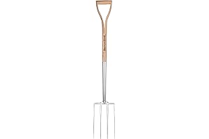 4-Tine Garden Spading Fork: Cultivate Your Meadow with Ease
