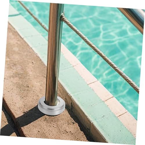 Cubiertas para escalera de piscina de acero inoxidable 4 pcs miniatura 5