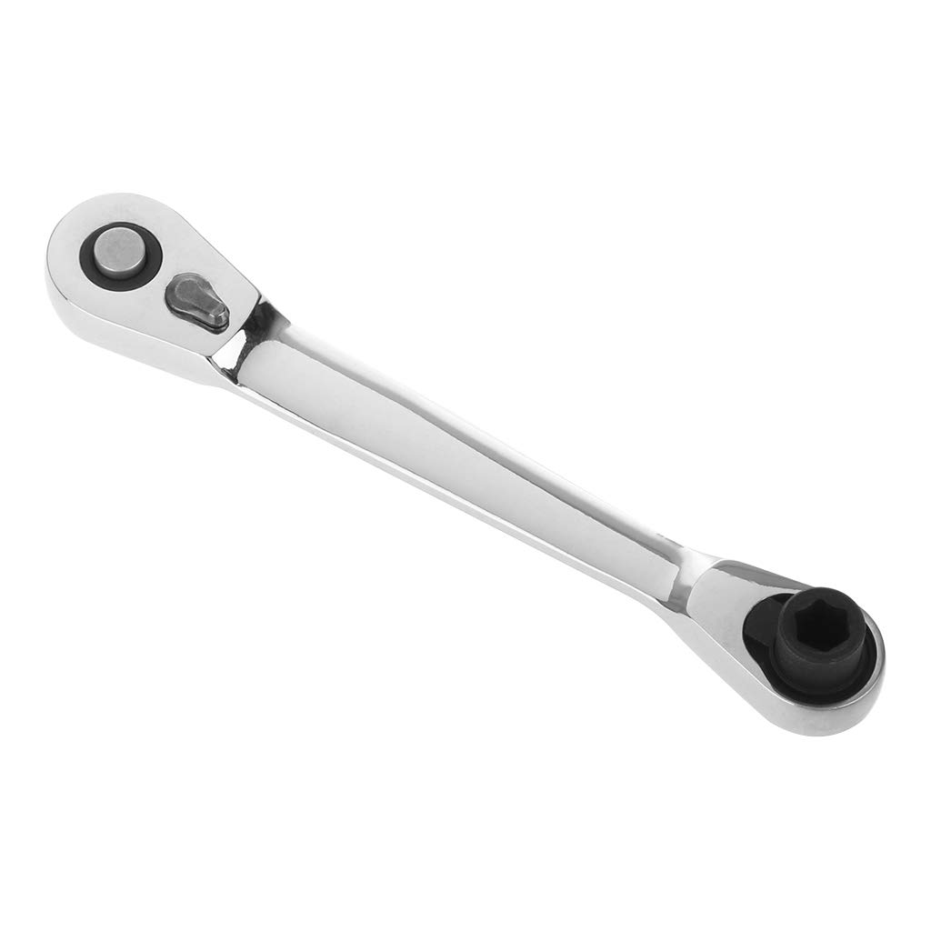 GTYLF 1/4" for Head Square Socket Wrench Bit Driver Screwdriver 72-To