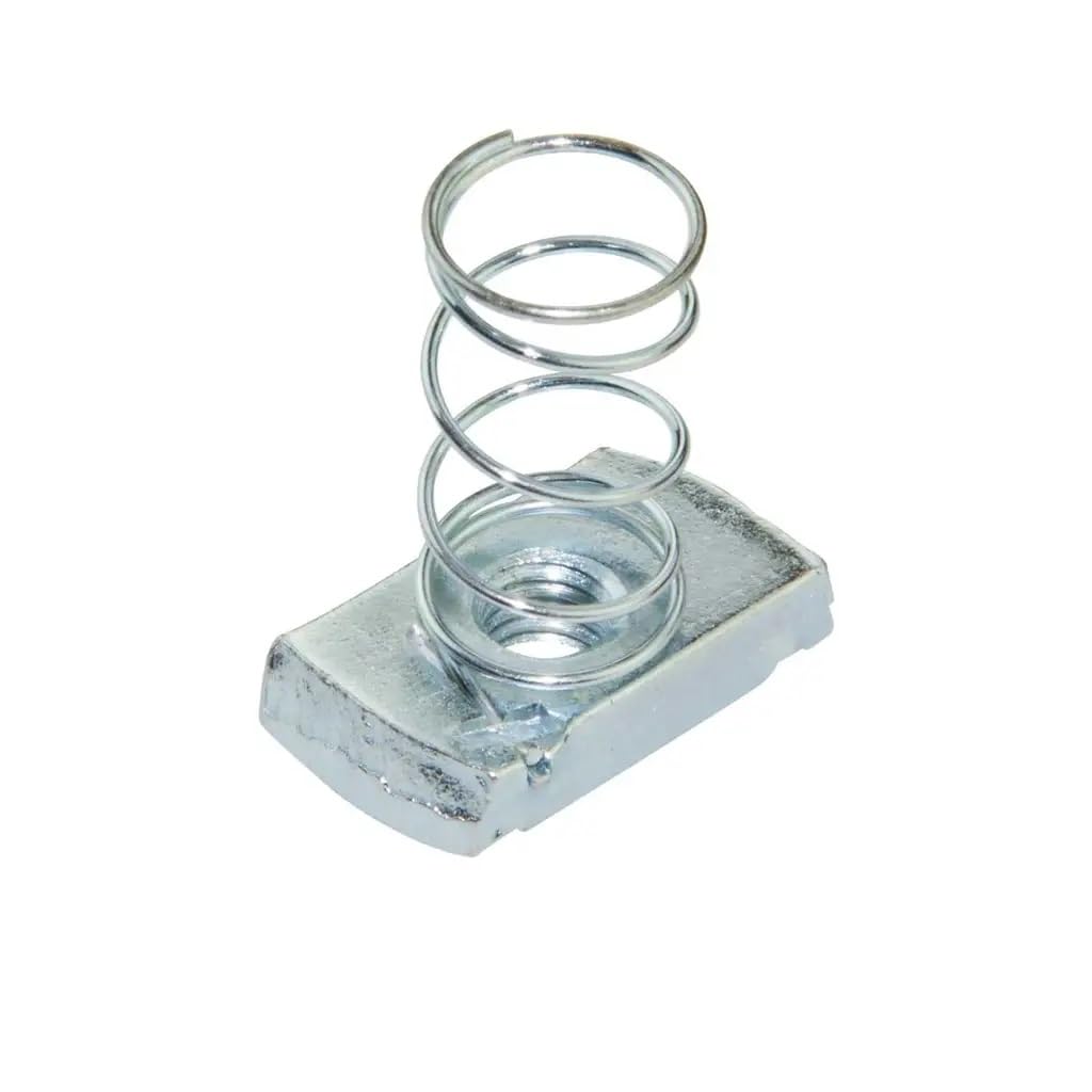 Electrical Galvanised Steel Channel (Strut) & Accessories (M10 Long Spring Zebs (Pack of 10)) — image 1