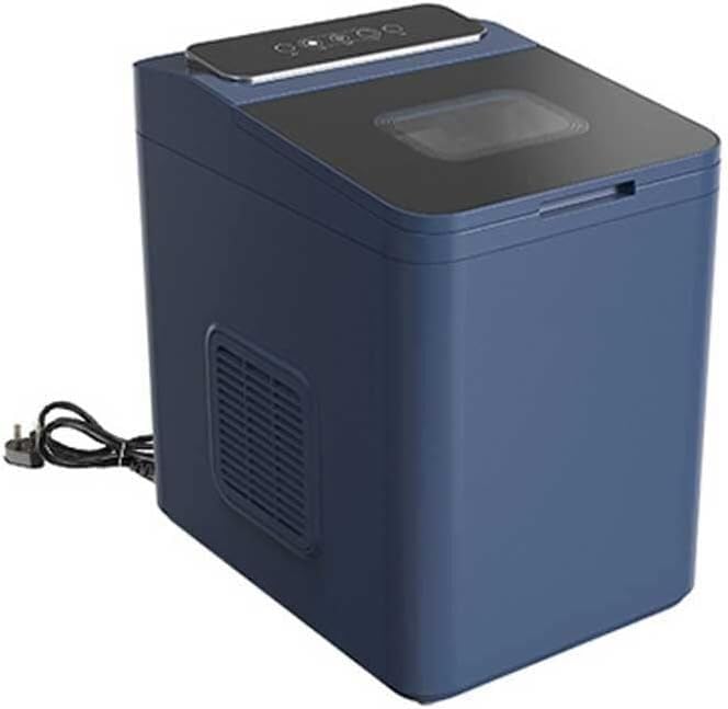 Máquina eléctrica fabricadora de hielo en forma de bala y cubos cilíndricos para mostrador, ideal para uso doméstico y comercial, pequeña tienda de té con leche miniatura 1