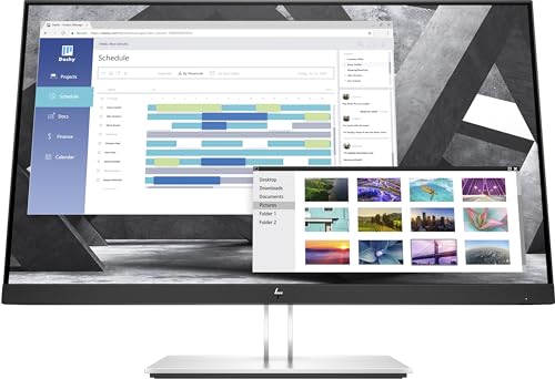 Hp 68,6cm 27 2560x1440 Compatible E27q G4 Quad Hd 5ms Vga Usb Dp Hdmi Ips 16:9 Black Silver Hp 68,6cm 27 2560x1440 Compatible E27q G4 Quad Hd 5ms Vga Usb Dp Hdmi Ips 16:9 Black Silver