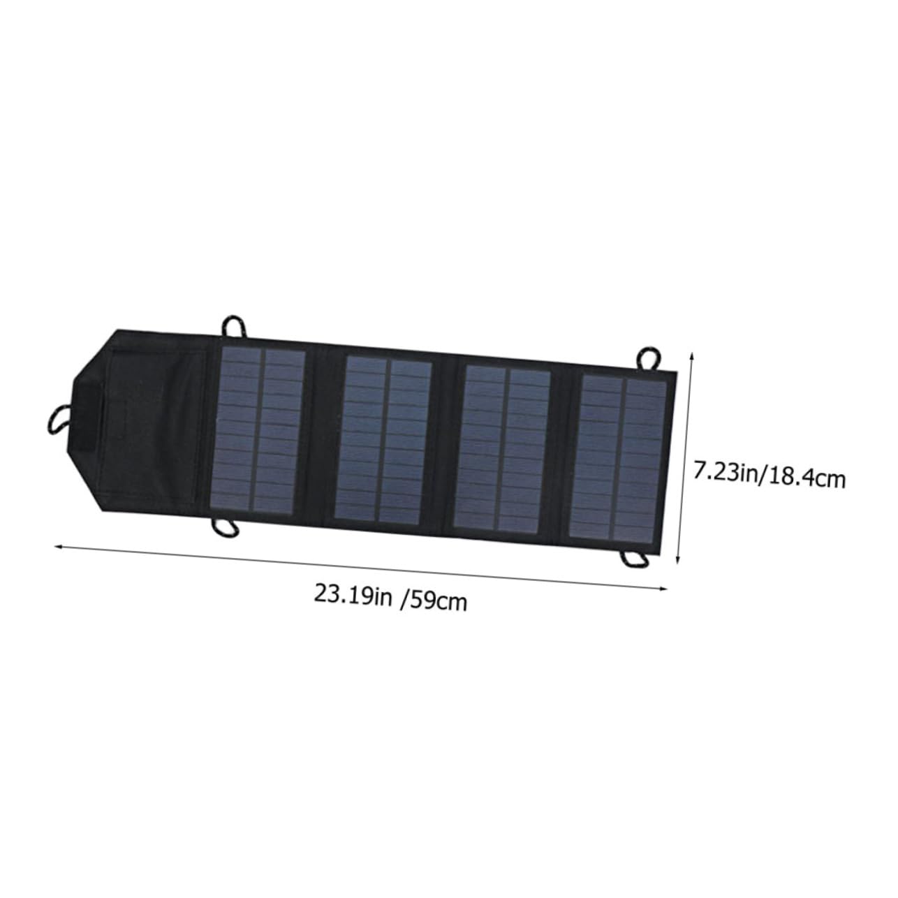 TINEASUR 10w Monocrystalline Silicon Solar Panel High Efficiency Plug-in Solar Battery for Travel Camping