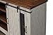 Martin Svensson Home Rustic 65” Solid Wood TV Stand with Storage, White and Aged Distressed Pine