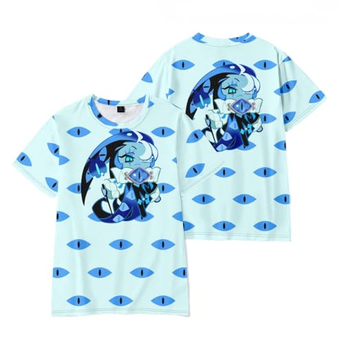 Hzsyc Boys Shadow Milk Cookie T-Shirt Kids Shadow Milk Cookie 3D Figure Printed Sweatshirt Shirt for Fans Gift (09,11-12years)