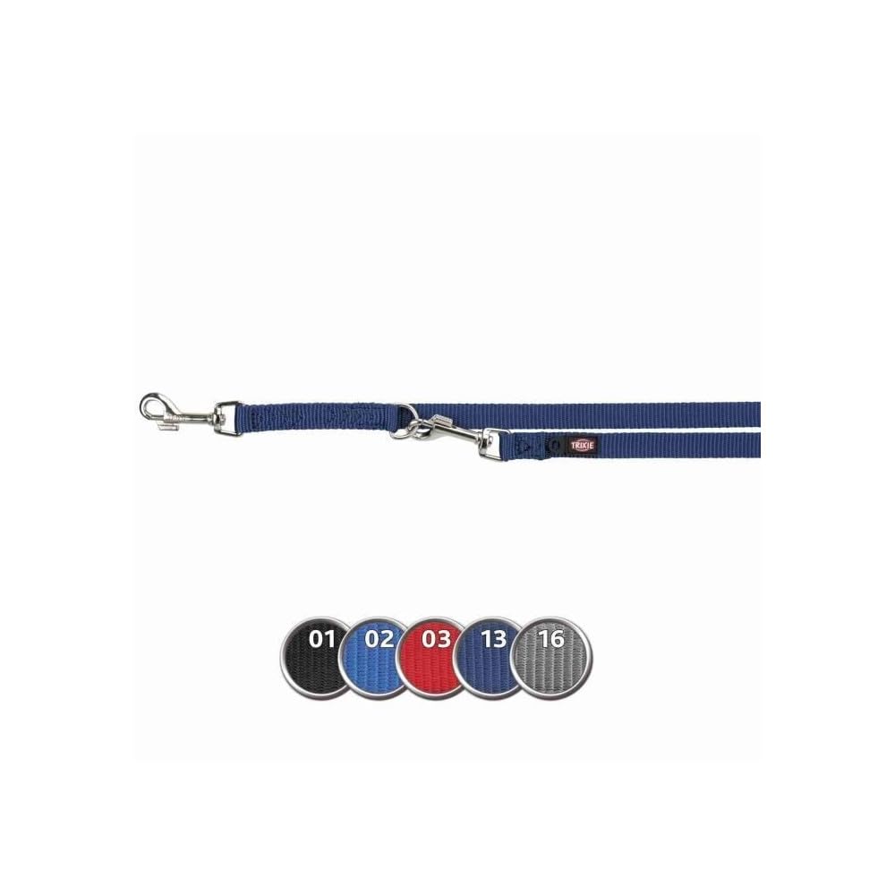 Trixie Premium V linka M – L: 3,00 m/20 mm czarna