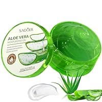 Aloe Vera Gel, Aloe Vera Gel Organic 300 ml, Natural Moisturising Cream for Sunburn Repair, Dry Skin, Sensitive Skin - for Face, Hair and Body