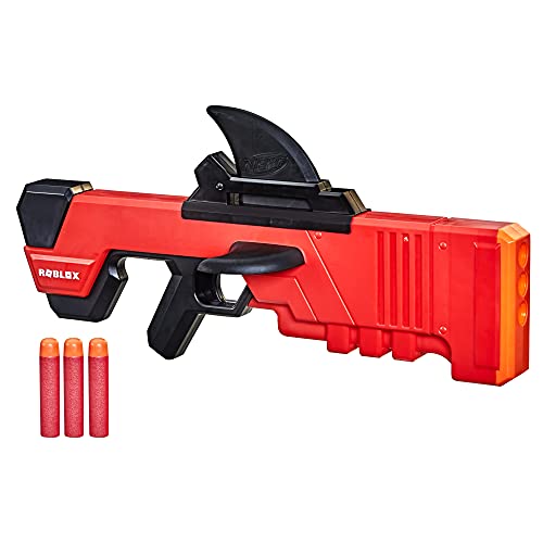 Nerf Roblox MM2: Shark Seeker Dart Blaster, Shark-Fin...