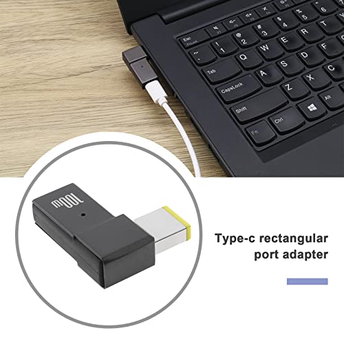 VGOL USB C to Slim Tip Adapter Replacement Compatible with Lenovo Compatible with ThinkPad T Series/Z series/E series/X series PD Fast Charging Converter - Image 2