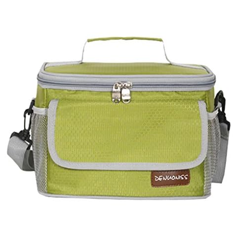 LemonGirl 5L-6L Waterproof Multi-pocket Cooler Insulated Lunch Bag for Men Women Picnic Cover