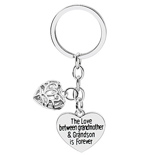 Lauhonmin AK105 - Llavero Mujer Niños Unisex Unisex Adulto Niños Hombre Acero_Inoxidable Metalizado