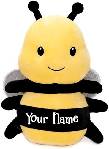 Juguete de peluche personalizado para el día de San Valentín abeja de miel personalizada
