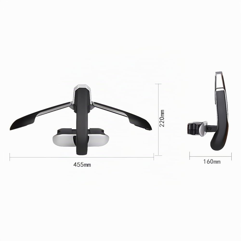 MOVKZACV Percha de ropa de coche,Percha de reposacabezas del asiento trasero del coche para la chaqueta de abrigo