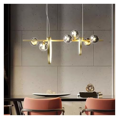 Lampe suspendue LED design éclairage moderne salon et salle à manger chaleureux