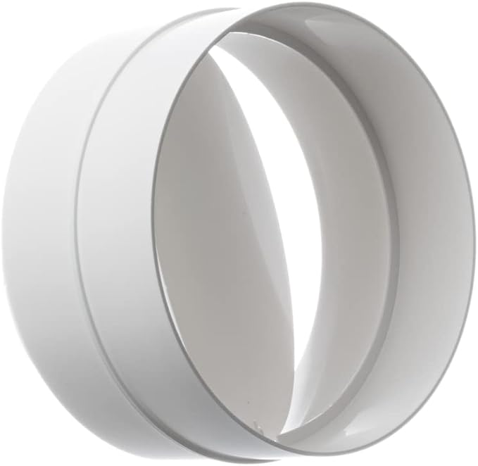 125mm / 5 inch Backdraught Shutter/Ducting Connector with NonReturn