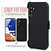 Jackpot Wireless Case with Belt-Clip Holster for Galaxy A14 5G Drop Full Body Rugged Shock Dust Proof Phone Cover with Built in Screen for Samsung A14 5G (Black)