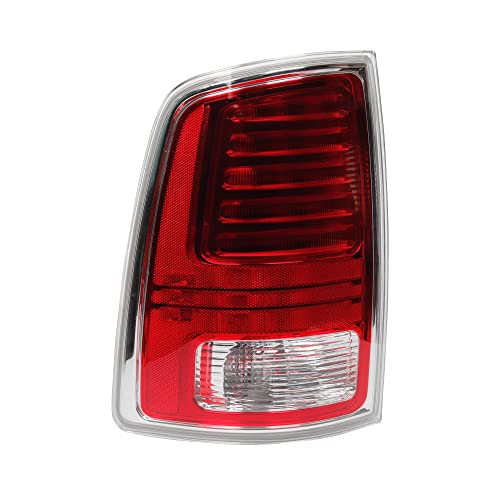 Dasbecan Tail Lights Assembly Driver Side With Red Led Bulbs Compatible With Dodge Ram 1500 2013-2018 Ram 2500 & 3500 2014-2018 Replaces# Ch2800203 68093079Ac #TOP5