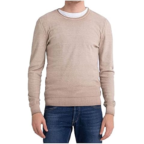 REPLAY Men's Uk2656 Comfortable Sweater Cover