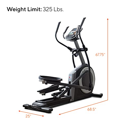 ProForm Carbon EX Smart Elliptical with Adjustable Power Incline and 30-Day iFit Membership