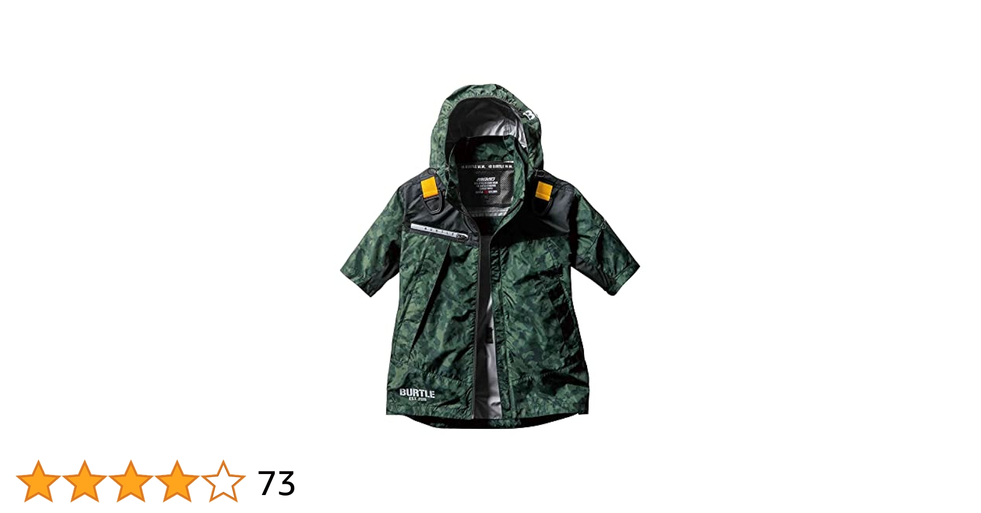 Amazon.co.jp: [BURTLE] 半袖ジャケット メンズ AC1196 63