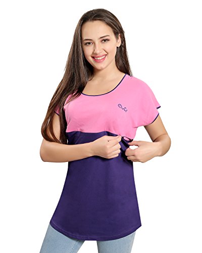 Image of AV2 Women Cotton Nursing Regular Fit Top