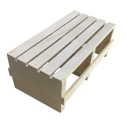 Doğal Ahşap Ev Içi Kullanıma Uygun Kaymaz Tabanlı Step Tahtası 18x25x50 cm