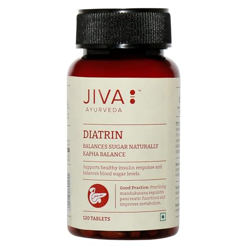 Image of Jiva Diabeties Combo | Diabo Tea 150gm, Diatrin 120 Tablet & Karela Jamun Juice 1L | 100% Pure & Natural | Helps to Support Healthy Insulin (Combo Pack of 3)