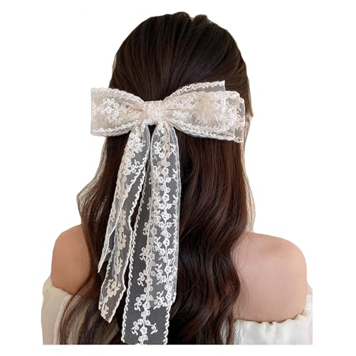 Lazo de Encaje Blanco para Mujer miniatura 1
