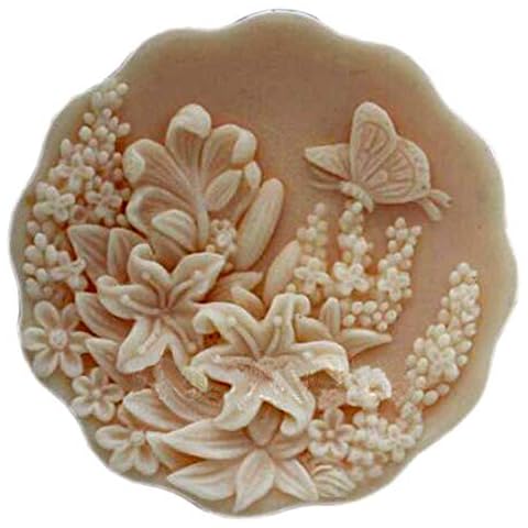 Silicone Soap Molds for Soap Making Flower Butterfly DIY Soap Molds Bar Silicon DIY Craft Handmade Soap (11205) Cover