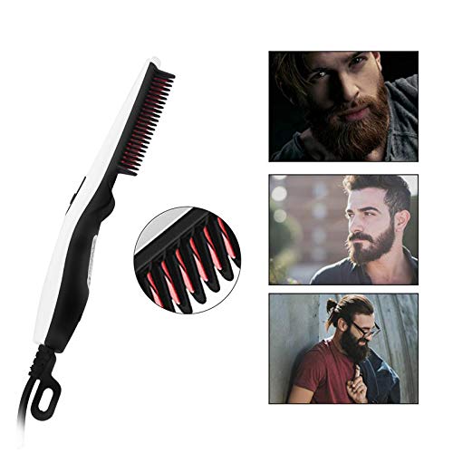 Cepillo alisador eléctrico OZK para barba y cabello miniatura 5