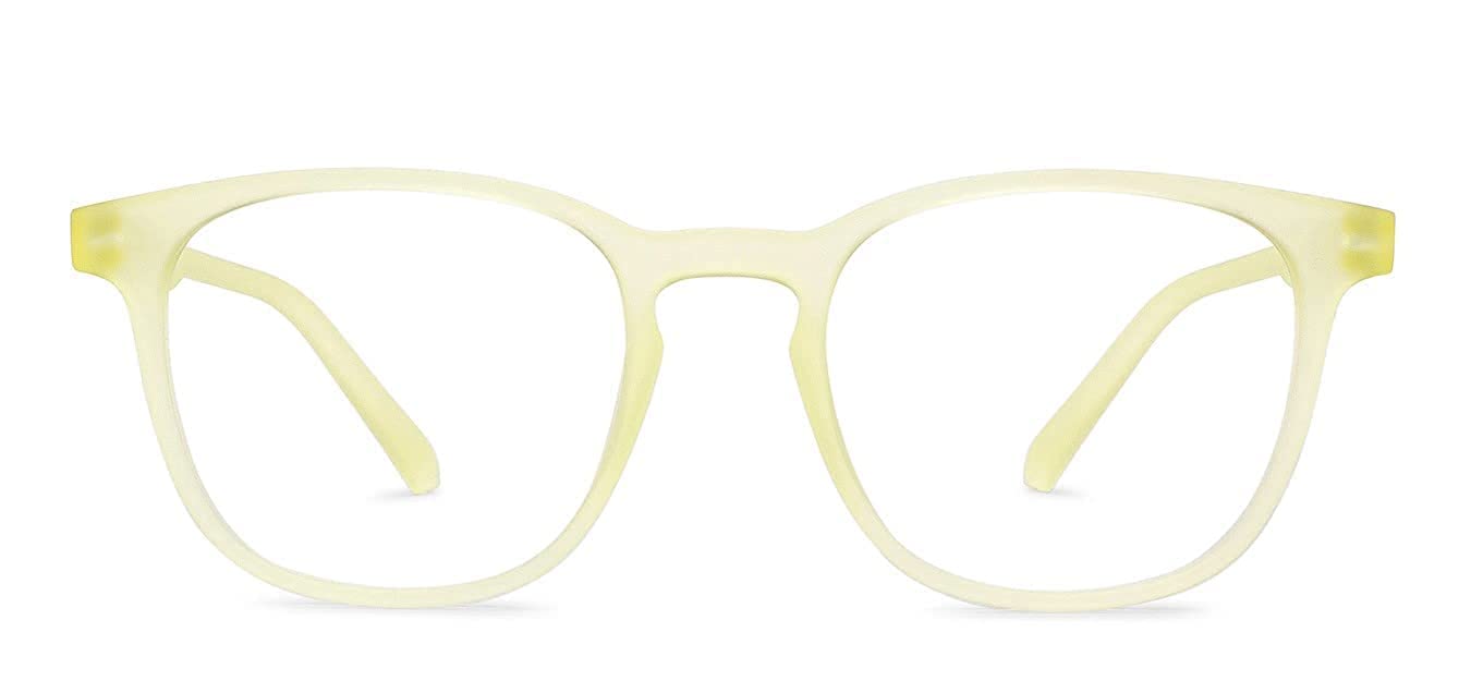 CREATURE Spectacles Frame Lightweight Specs With Zero Power|Medium (SUN-095-YLW) - Image 2 thumbnail