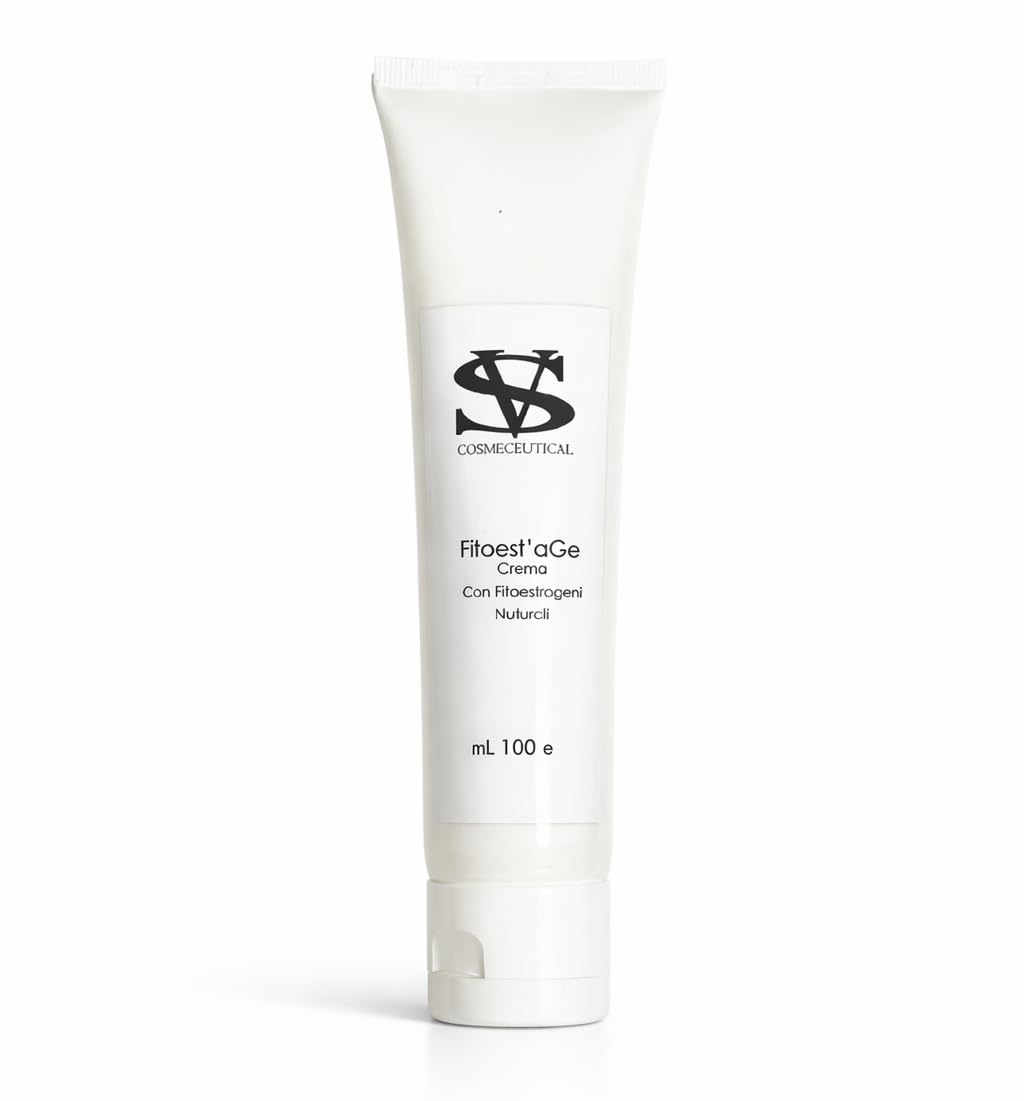 Seev Cosmeceutical Phytoöstrogen Gesichtscreme 100 ml – Anti-Aging Pflege für reife Haut ab 40+, mit Kollagen, Elastin & Vitaminen, straffende Tages- & Nachtcreme, Made in Italy