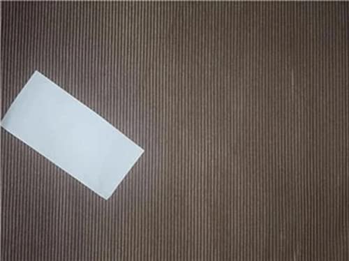 Tissu taffetas de soie rayé marron 112 cm : structurez vos robes volumineuses