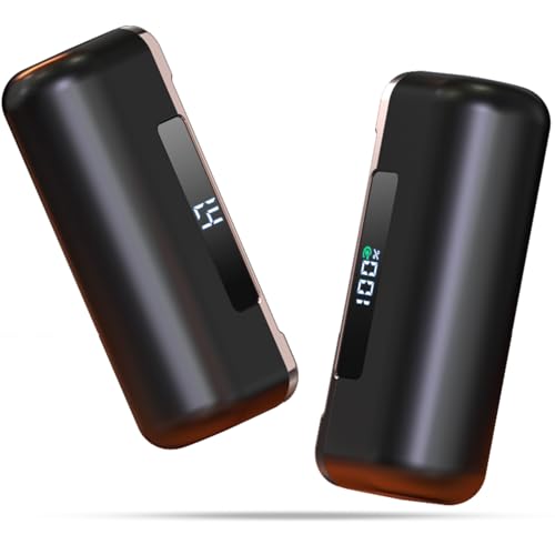 Hand Warmers Rechargeable -10000mAh Magnetic Electric Hand Warmer 2 Pack, 4 Levels Heat Up to 131? with LED Display, Portable Reusable Pocket Heater for Raynauds, Golf, Camping, Men, Women