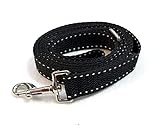 Hundegeschirr S M L XL XXL Brustgeschirr mit Wunsch Namen bestickt Kunstleder Schwarz Kupfer