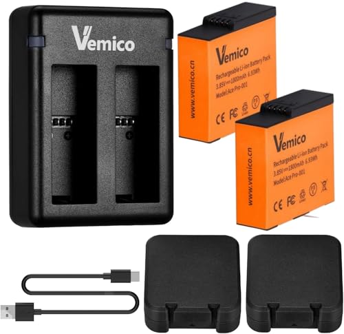 Amazon | Vemico for insta 360 Ace Pro2バッテリー 2*1800mAh Amazon | Vemico for insta 360 Ace Pro2バッテリー 2*1800mAh