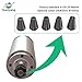 Huanyang Water Cooled CNC Spindle Milling Motor 220V 2.2KW 24000RPM 400hz Φ80mm ER20 Collet for Engraving Machine