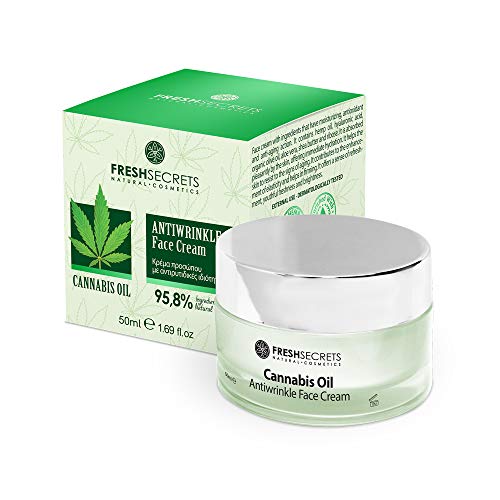 Fresh Secrest Gesichtscreme Anti-Falten mit Cannabis 50ml/40859