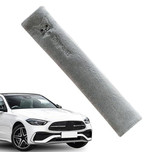 子供用カーシートベルトカバー - 自動車シートベルト用ぬいぐるみショルダープロテクターパッド | ハンドバッグカー用品 安全ベルト ショルダープロテクター ショルダーパッド、厚みのある、シンプルでパーソナライズされたクリエイティブなショルダーパッドセット車