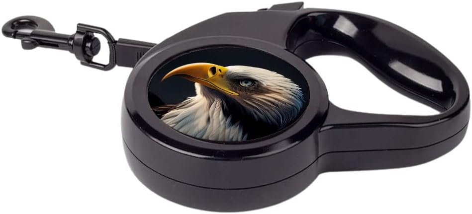 Cool Eagle Retractable Pet Leash - American Eagle Leash - Cool Design Dog Leash - 118 inches