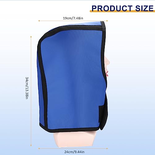 Image of Dental Lead Cap - 0.5mmpb X-ray Lead Thyroid Shield Collar Lightweight Lead Protection Thyroid Shield Collar Blue